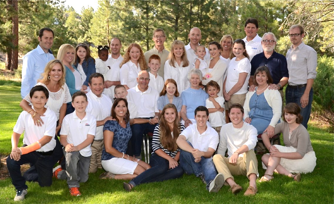 Family in Reunion July 2012
